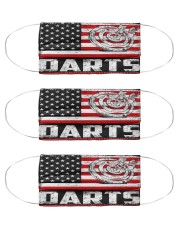 darts us flag mas Cloth Face Mask - 3 Pack front