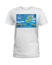 pilot learn to fly aircraft pt lqt ngt Ladies T-Shirt tile