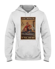 Pool and beer easily distracted pt dvhh-ntv Hooded Sweatshirt thumbnail