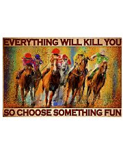 kentucky derb horse racing pt lqt DQH 24x16 Poster front