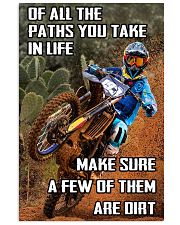 motocross dirt bike all the path you pt mttn-NTH 11x17 Poster front