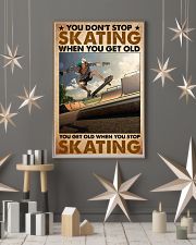 old man skating dont get old pt mttn ntv 16x24 Poster lifestyle-holiday-poster-1