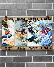 kayak be strong dvhd 17x11 Poster poster-landscape-17x11-lifestyle-18