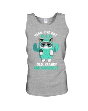 cat tacus I've got OCD Unisex Tank tile
