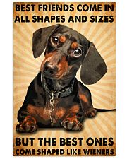 dachshund best friend poster 24x36 Poster front
