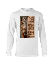 horse souls looked eyes pt lqt ngt Long Sleeve Tee tile