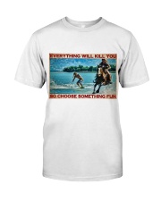 horse surfing choosefun dvhd pml Premium Fit Mens Tee tile