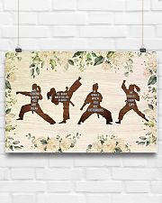 karate girl be strong pt phn nth 24x16 Poster poster-landscape-24x16-lifestyle-18