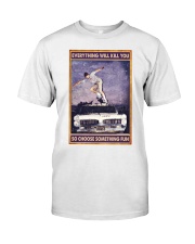 skateboarding choose sth fun poster ttb nna Premium Fit Mens Tee tile