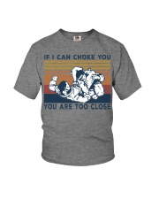 jiu jitsu can chork to close Youth T-Shirt tile