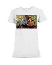 hrly dvdsn i'm not old poster ttb ngt Premium Fit Ladies Tee tile
