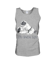 shih tzu jiu jitsu Unisex Tank tile