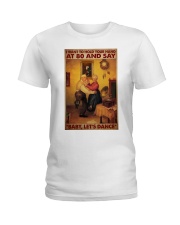 Dance hold your hand pt lht nth Ladies T-Shirt tile