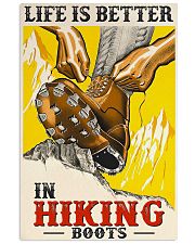 hiking boots better life pt phq ngt Vertical Poster tile