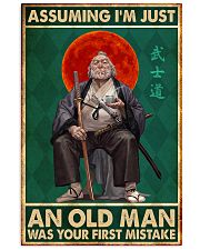 samurai old man mistake pt lqt nna Vertical Poster tile