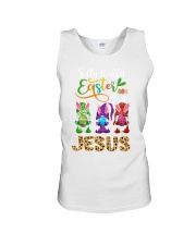 gnomes easter silly rabbit lqt ntv Unisex Tank tile