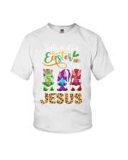 gnomes easter silly rabbit lqt ntv Youth T-Shirt tile