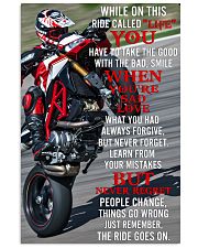 ducat ride go on poster 11x17 Poster front