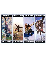 skydiving jump explanation pt phq ngt 17x11 Poster front