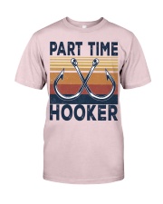 fishing part time hooker Premium Fit Mens Tee tile