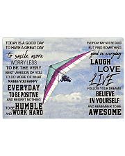 hang-gliding-today-is-a-good-day-pt-mttn-nna 17x11 Poster front