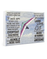 hang-gliding-today-is-a-good-day-pt-mttn-nna Gallery Wrapped Canvas Prints tile