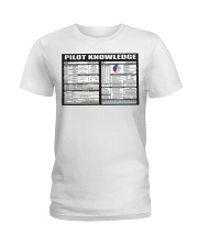 Pilot VFR IFR pt 1 lqt-ngt Ladies T-Shirt tile