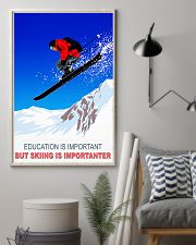 skiing education is important 11x17 Poster lifestyle-poster-1
