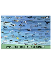 military drone pt phq pml Horizontal Poster tile