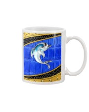 dophins blue phonecase Mug tile