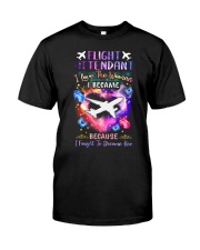 Flight Attendant fought to become her Classic T-Shirt front