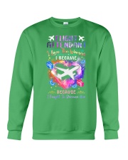 Flight Attendant fought to become her Crewneck Sweatshirt tile