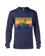 Sloth Bike Team Biking MTB BMX Long Sleeve Tee tile