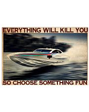 Motorboat race martin racing choose fun dvhh ntv 17x11 Poster front