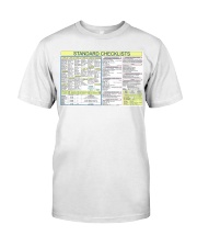 pilot Standard Checklists pt lqt pml Classic T-Shirt tile