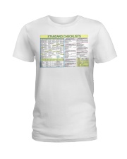 pilot Standard Checklists pt lqt pml Ladies T-Shirt tile