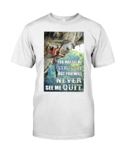 Rock climbing never see me quit pt dvhh pml Premium Fit Mens Tee tile