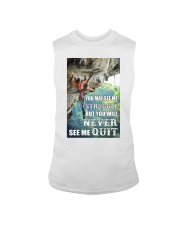 Rock climbing never see me quit pt dvhh pml Sleeveless Tee tile