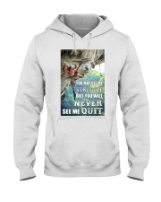 Rock climbing never see me quit pt dvhh pml Hooded Sweatshirt tile