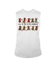 otter reindeer all pt lqt nna Sleeveless Tee tile