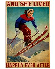 Skiing happy Poster 11x17 Poster front
