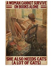 She Also Needs Cats books 11x17 Poster front