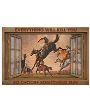 horse ricing st fun phn pml 24x16 Poster front