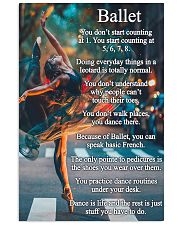 ballet dance is life pt lqt pml Vertical Poster tile
