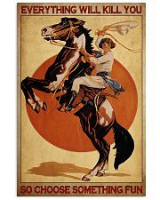 rodeo texas girl choose fun pt lqt-NTH 24x36 Poster front