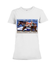 Equestrian vaulting choose st fun pt mttn ngt Premium Fit Ladies Tee tile