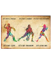 baseball not a phase pt phq nna 17x11 Poster front