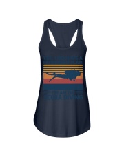 yes i do scuba diving vintage Ladies Flowy Tank tile