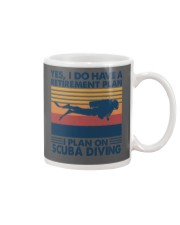 yes i do scuba diving vintage Mug tile