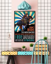 horse riding i dont ride ttb nna 16x24 Poster lifestyle-poster-6